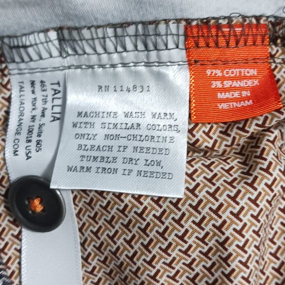 TALLIA Sport Men's Drawstring Pants, Cotton Stretch, Striped, Size Large, Casual - Picture 16 of 16